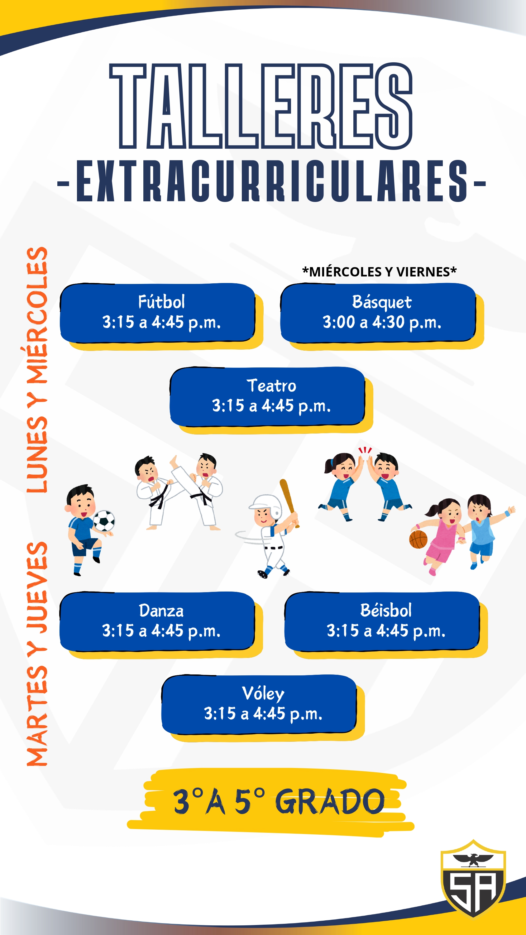 TALLERES 3ro a 5to